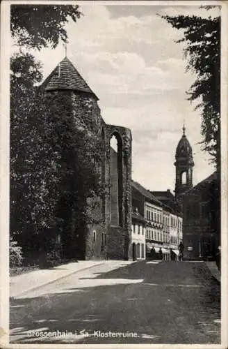 Ak Großenhain in Sachsen, Klosterruine