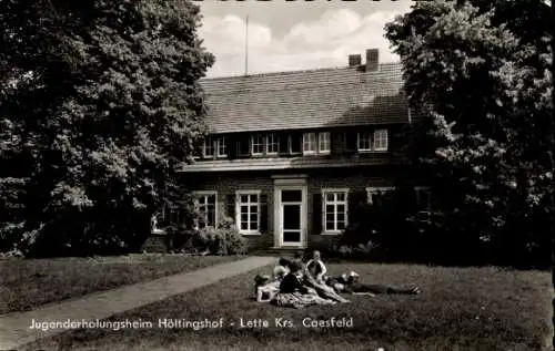 Ak Lette Coesfeld im Münsterland, Jugenderholungsheim Höltingshof