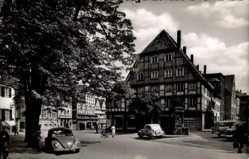 Ak Soest in Westfalen, Marktstraße, Fachwerkhäuser