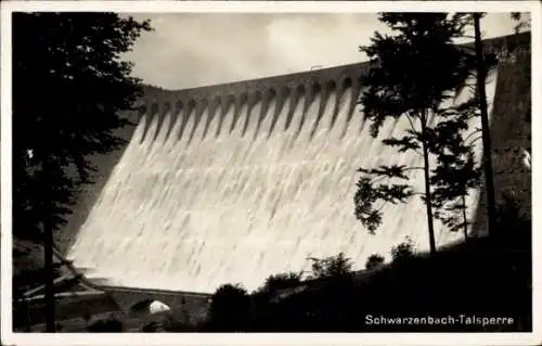 Ak Forbach im Murgtal Schwarzwald Baden, Schwarzenbachtalsperre