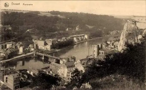 Ak Dinant Wallonien Namur, Panorama