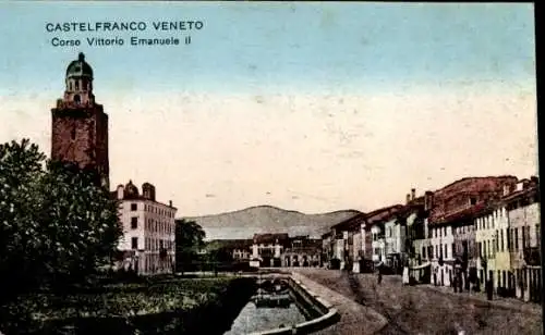 Ak Castelfranco Veneto, Corso Vittorio Emanuele II