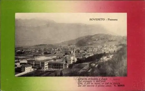 Passepartout Ak Marco Rovereto Trento Trentino, Panorama