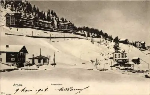 Ak Arosa Kanton Graubünden Schweiz, Sanatorium