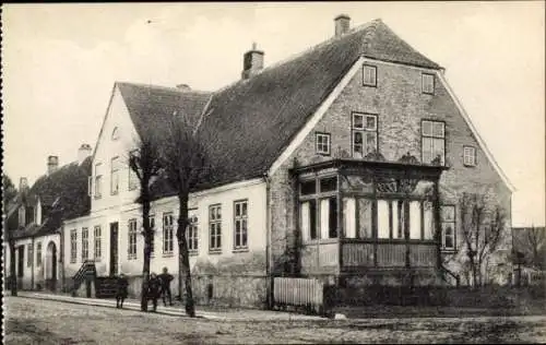 Ak Christiansfeld Kolding Dänemark, Wohnhaus