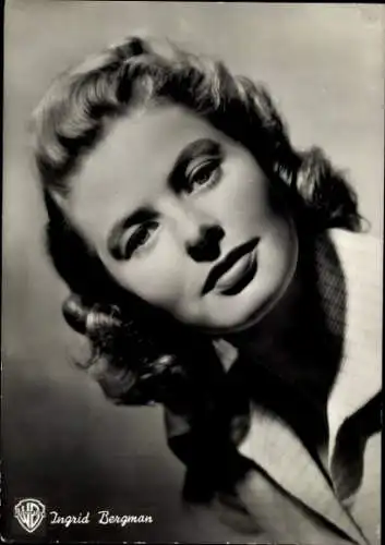 Ak Schauspielerin Ingrid Bergmann, Portrait