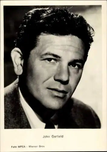 Ak Schauspieler John Garfield, Portrait