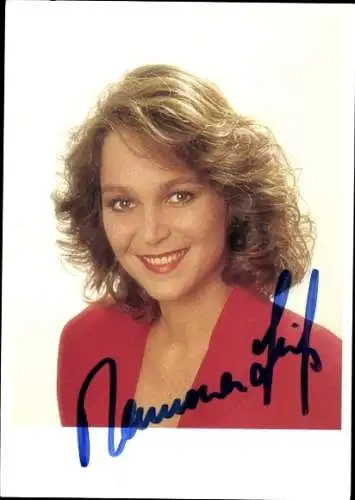 Ak Schauspielerin Ramona Leiß, Portrait, Autogramm