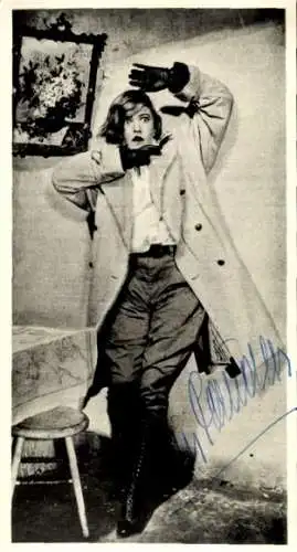 Foto Schauspielerin Maria Paudler, Portrait, Autogramm