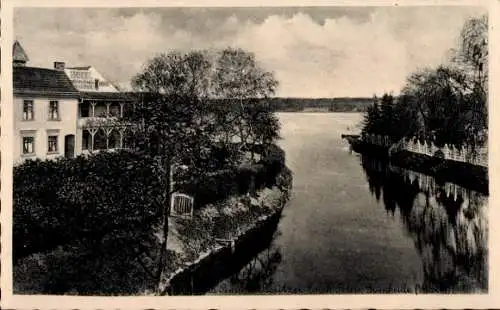 Ak Grünheide in der Mark, Hotel am Peetzsee