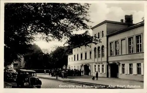 Ak Potsdam in Brandenburg, Gaststätte und Konzertgarten Alter Fritz