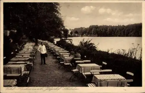 Ak Seddin Seddiner See Brandenburg, Hotel-Restaurant Jägerhof