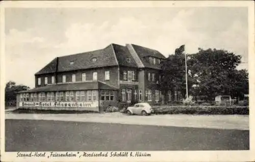 Ak Schobüll Husum in Nordfriesland, Strand-Hotel Friesenheim