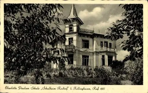 Ak Kellinghusen in Holstein, Charlotte-Paulsen-Schule Schulheim Rosdorf