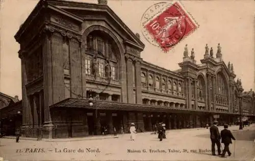 Ak Paris x, Gare du Nord