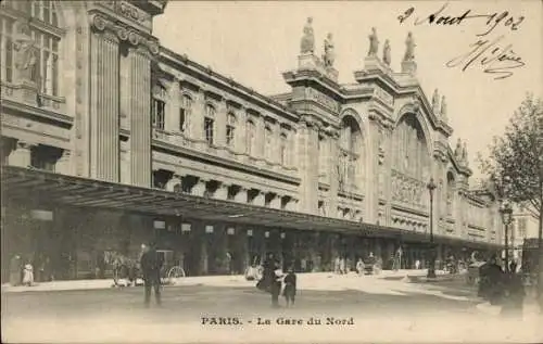 Ak Paris x, Gare du Nord