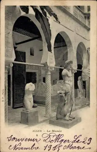 Ak Algier Algier Algerien, Das Museum