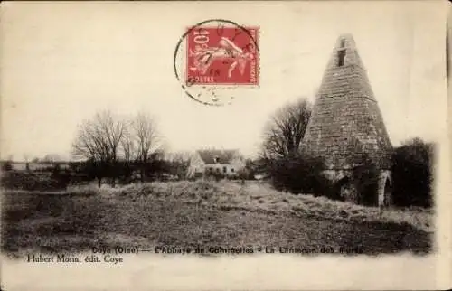 Ak Coye Oise, L'Abbaye de Commelles, La Lanterne des Morts