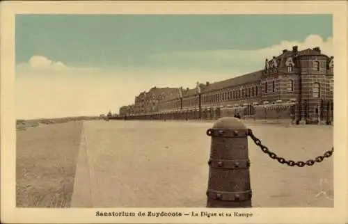 Ak Zuydcoote Nord, Sanatorium, La Digue et sa Rampe