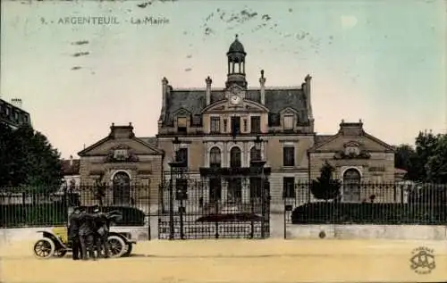 Ak Argenteuil Val d'Oise, Rathaus