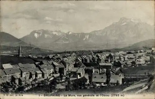 Ak La Mure Isère, Panorama, Obiou
