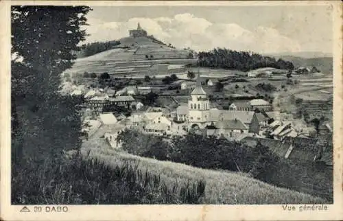 Ak Dagsburg Dabo Lothringen Moselle, Panorama