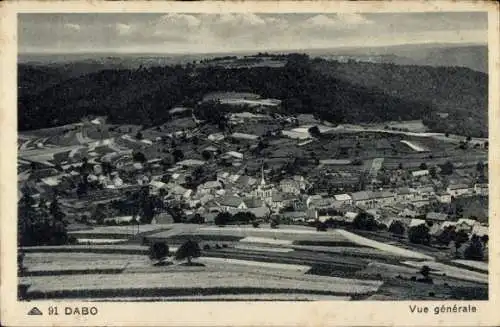 Ak Dagsburg Dabo Lothringen Moselle, Panorama