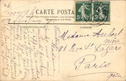 Ak Paris XII, Gare de Lyon