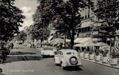 Ak Düsseldorf am Rhein, Königsallee