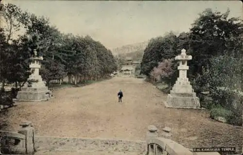 Ak Kamakura Präfektur Kanagawa Japan, Kamakura-Tempel