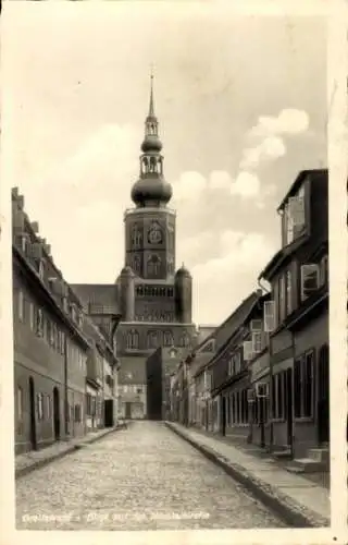 Ak Greifswald in Mecklenburg Vorpommern, Nikolaikirche