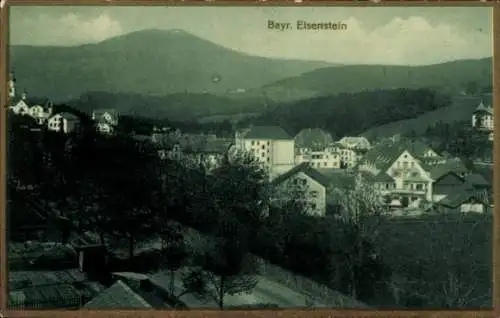 Ak Bayerisch Eisenstein im Bayrischen Wald Niederbayern, Panorama