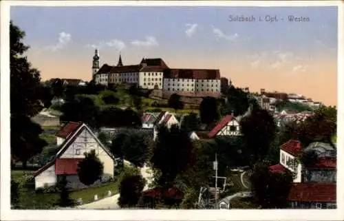 Ak Sulzbach Rosenberg Fränkische Alb Oberpfalz, Westen