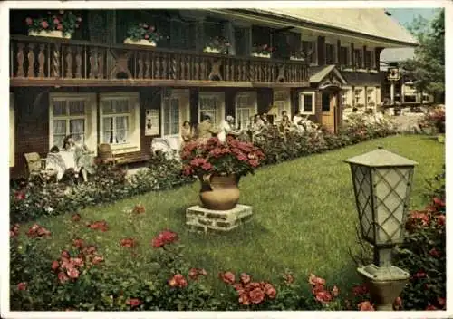 Ak Hinterzarten im Schwarzwald, Hotel Adler, Adlerwirtshaus