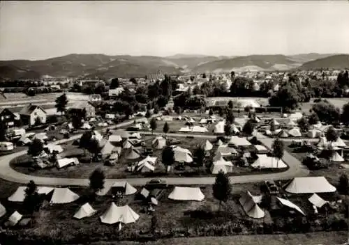 Ak Kirchzarten im Breisgau Schwarzwald, Campingplatz