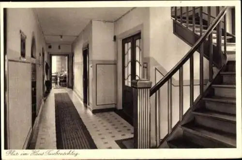 Ak Ummeln Bielefeld in Nordrhein Westfalen, Evangelisches Mädchenheim, Haus Taubenschlag, Flur
