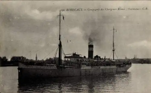 Ak Dampfer Formosa, Compagnie des Chargeurs Réunis