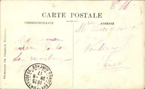 Ak Dampfer Formosa, Compagnie des Chargeurs Réunis