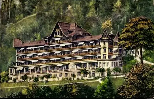 Ak Territet Montreux Kt. Waadt, Val Mont