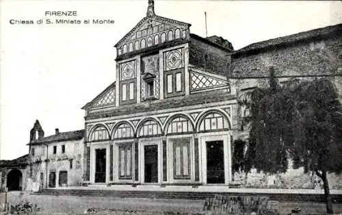 Ak Firenze Florenz Toscana, Chiesa di S. Miniato al Monte