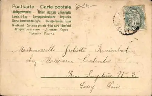 Präge Litho Glückwunsch Neujahr, Engel, Münzen, Kleeblätter