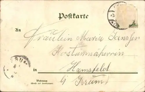 Litho Kaiserin Auguste Viktoria, Portrait, Diadem