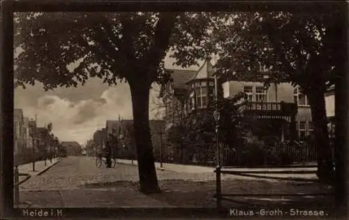 Ak Heide in Holstein, Klaus Groth Straße