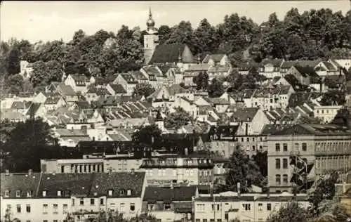 Ak Hohenstein Ernstthal in Sachsen, Teilansicht