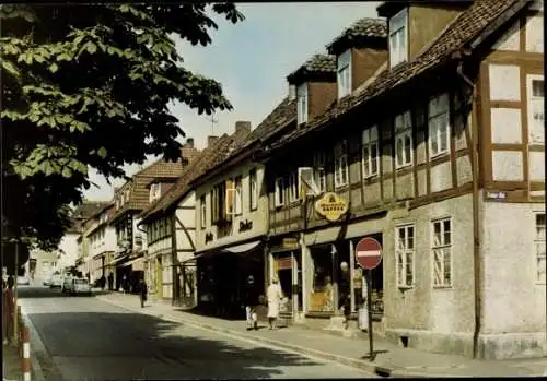 Ak Elze Kreis Hildesheim, Bahnhofstraße, Geschäfte