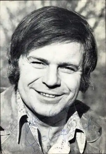 Ak Schauspieler Günter Fersch, Portrait, Autogramm