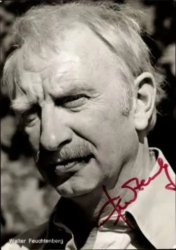 Ak Schauspieler Walter Feuchtenberg, Portrait, Autogramm
