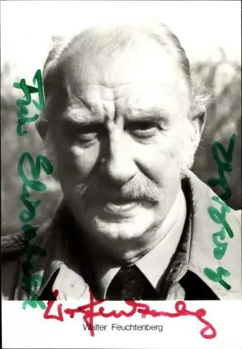 Ak Schauspieler Walter Feuchtenberg, Portrait, Autogramm