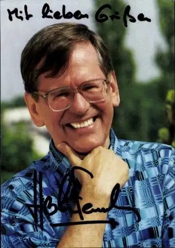 Ak Schauspieler Herbert Feuerstein, Portrait, Autogramm, WDR