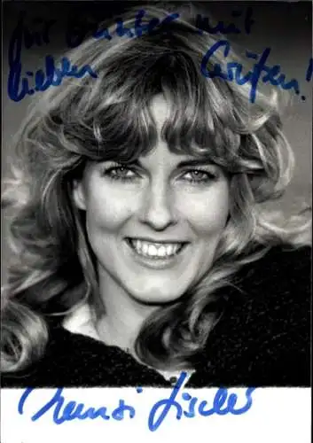 Ak Schauspielerin Hansi Fischer, Portrait, Autogramm